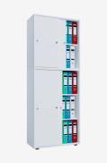 VCM - Kontorsskåp Lona Xxl med skjutdörrar - Vit - Hyllor & förvaring ...