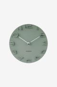 Karlsson - Väggklocka On The Edge - Grön - Väggklockor & bordsur - Frå...
