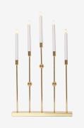 Star Trading - Ljusstake Gustavo 5L - Mässing - Adventsljusstakar - Fr...