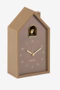 Karlsson - Väckarklocka Modern Cuckoo - Brun - Väggklockor & bordsur -...