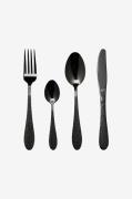Vargen & Thor - Bestickset Frost 16 delar - Svart - Bestick - Från Hom...