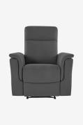 Loft24 - Recliner Manual Southbrook - Grå - Fåtöljer - Från Homeroom