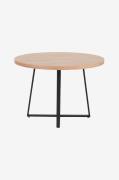 Loft24 - Matbord Anja Ø110 - Brun - Matbord - Från Homeroom