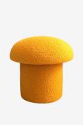 Hanah Home - Puff Mushroom - Gul - Fotpallar & puffar - Från Homeroom