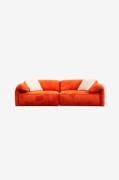Hanah Home - 3-sits soffa Flamingo - Orange - 3-sits soffor - Från Hom...