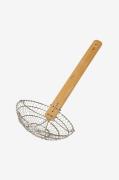 Dexam - Wok Sil Metal School Of Wok - 38cm med bambuhandtag - Silver -...