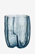 Kosta Boda - Vas Crackle H 27Cm - Blå - Krukor & vaser - Från Homeroom