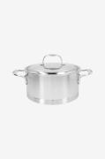 Demeyere - Gryta med lock 22 cm, 4 l Atlantis 7 - Silver - Grytor & ka...