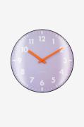 NeXtime - Väggklocka Duomo 35 cm - Lila - Väggklockor & bordsur - Från...