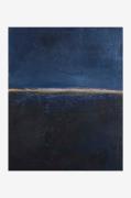 Malerifabrikken - Design Målning / Edge Blue / 80x100 Cm - Blå - Tavlo...