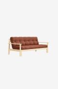 Karup - Bäddsoffa Unwind - Brun - Bäddsoffor - Från Homeroom