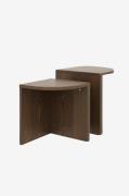 Karup - Set av sidobord Combine - Brun - Småbord - Från Homeroom