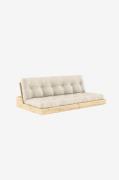 Karup - Base Bäddsoffa Tre sittplatser - Vit - Bäddsoffor - Från Homer...