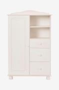 Loft24 - Skåp med 1 dörr och 3 lådor Mette - Vit - Byråar - Från Homer...