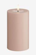 DeluxeHomeart - LED-pelarljus 7,5x12,5 cm - Rosa - Ljus - Från Homeroo...