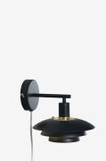Aneta Lighting - Vägglampa Epsilon - Svart - Vägglampor - Från Homeroo...