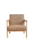 Venture Home - Runbert Lounge Chair - Brun - Fåtöljer - Från Homeroom