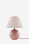 Globen Lighting - Bordslampa Castello 24 Mörkgrön marmor/beige - Rosa ...