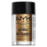 NYX Professional Makeup Face And Body Glitter Brilliants Bronze G