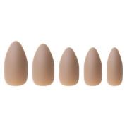 Invogue Taupe Nude Oval Nails 24 st.