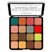 NYX Professional Makeup Ultimate Color Palette 16-Pan Paradise Sh