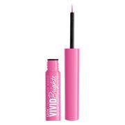NYX Professional Makeup Vivid Bright Liquid Liner Dont Pink Twice