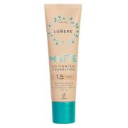 Lumene Matte Oil-Control Foundation SPF20 1,5 Fair 30 ml