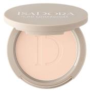 IsaDora The No Compromise Matte Longwear Powder 61 Cool Ivory 8g
