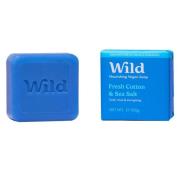 Wild Nourishing Vegan Soap Fresh Cotton & Sea Salt 100 g