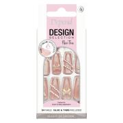 Depend Design Selection Pink Shimmer Deco Coffin 24 st