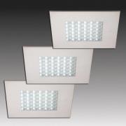 Hera Q 68 LED-inbyggnadsspot, 3-set