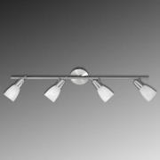 JUST LIGHT. LED-taklampa Julia med marmorerade glas