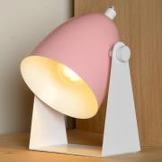 Lucide Chago bordslampa i metall, rosa