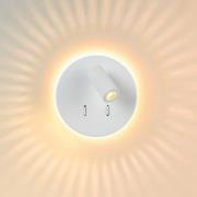 Lucide LED-vägglampa Bentjer 2 ljuskällor vit