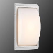 LCD LED utomhusvägglampa 052, vit