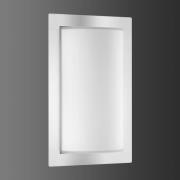 LCD LED-utomhusvägglampa Luis, stål, rörelsevakt