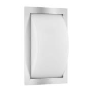 LCD LED-utomhusvägglampa Ivett stål