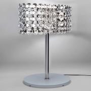 Marchetti Elegant kristallbordslampa BACCARAT transparent