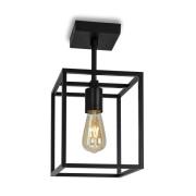 Moretti Luce Taklampa Cubic³ 3394, svart