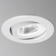 Molto Luce Agon Rund LED infälld spotlight 3.000K 40° vit