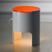 Martinelli Luce Civetta bordslampa diffusor orange