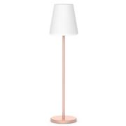 Newgarden Lola Slim 120 solcellsgolvlampa roséguld