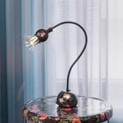 Serien Lighting Böjlig bordslampa Poppy med blomeffekt