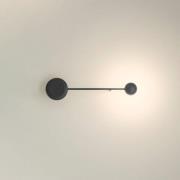 Vibia Svart LED-vägglampa Pin