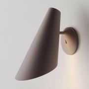 Vibia I.Cono 0720 vägglampa, 28 cm, beige