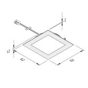 Hera LED-möbelinbyggnadslampa FAQ 58 5-pack 3W 4 000 K