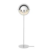 GUBI Multi-Lite golvlampa, höjd 148 cm, krom/krom