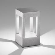 Egger Licht Egger DLS LED-sockellampa York, grå, 20 cm