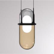 Molto Luce Pille LED-pendellampa grå/kräm