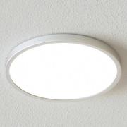 Arcchio Solvie LED-taklampa, silver, rund, Ø 30 cm